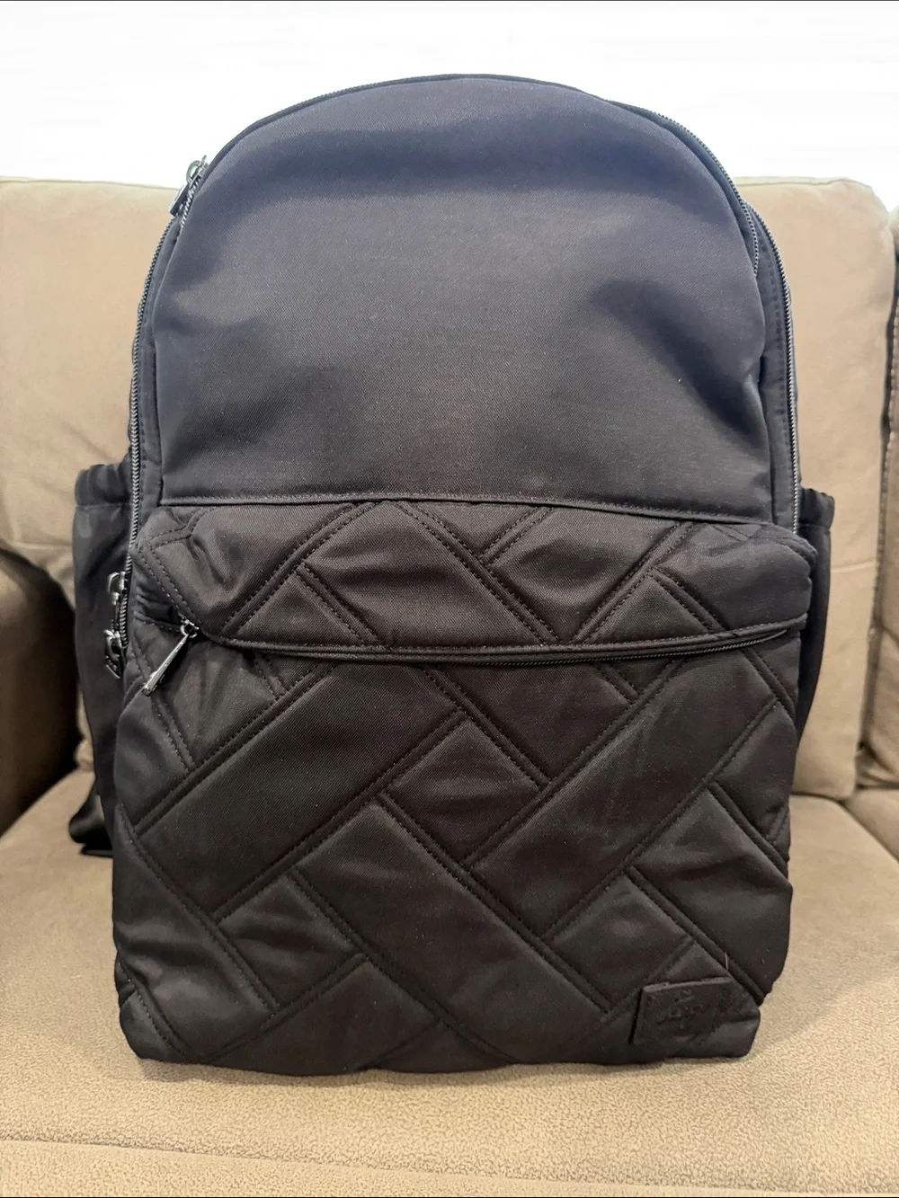 lug Summit Black Backpack